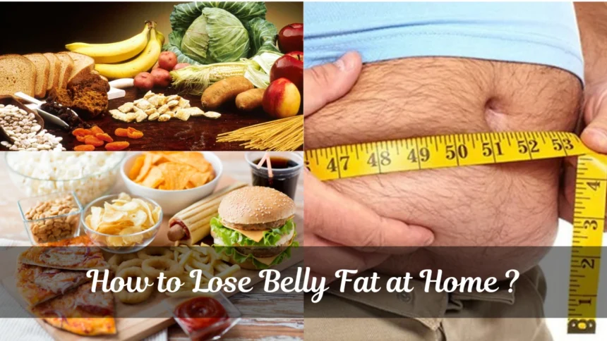 How to Lose Belly Fat at Home